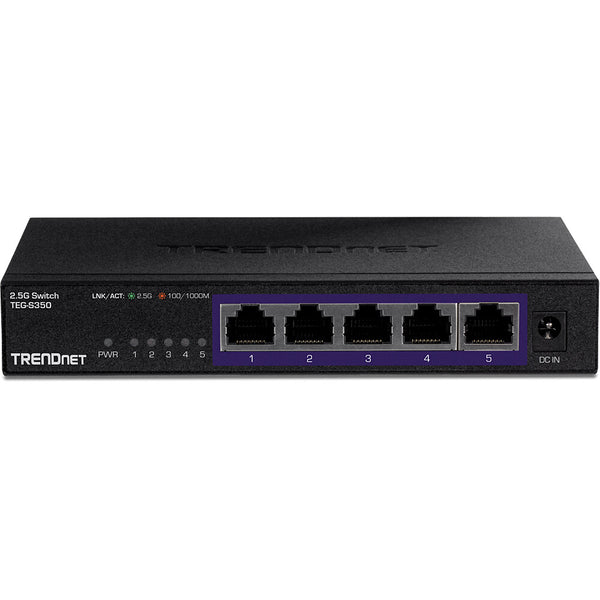 Trendnet TEG-S350 netværksswitch Ikke administreret Gigabit Ethernet (10/100/1000) Sort