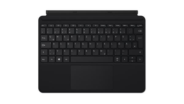 Microsoft Go Type Cover QWERTZ Tysk Sort