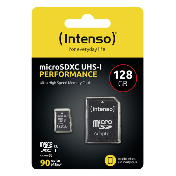 Intenso 3424491 hukommelseskort 128 GB MicroSD UHS-I Klasse 10