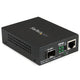 StarTech.com MCM1110SFP netværksomformer til medie 1000 Mbit/s Multitilstand, Enkeltilstand Sort