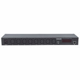 Intellinet 163682 strømforsyningsenhed (PDU) 8 AC stikkontakt(er) Sort