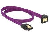 DeLOCK 83696 SATA-kabel 0,5 m Lilla