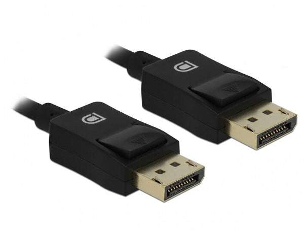 DeLOCK 85300 DisplayPort kabel 1 m Sort