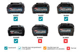 Makita MR004GZ radio Arbejdsområde Analog & digital Sort, Grøn