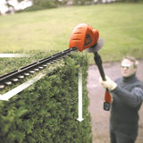 Black & Decker GTC1843L20-QW elektrisk hækkeklipper Dobbeltklinge 3,2 kg