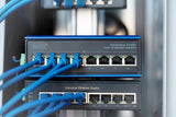 Digitus DN-650106 netværksswitch Ikke administreret L2 Fast Ethernet (10/100) Sort, Blå