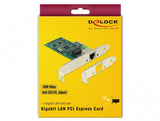 DeLOCK 89943 netværkskort Intern Ethernet 1000 Mbit/s