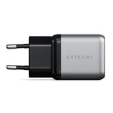 Satechi ST-UC30WCM-EU oplader til mobil enhed Universel Sort, Sølv Vekselstrøm Indendørs