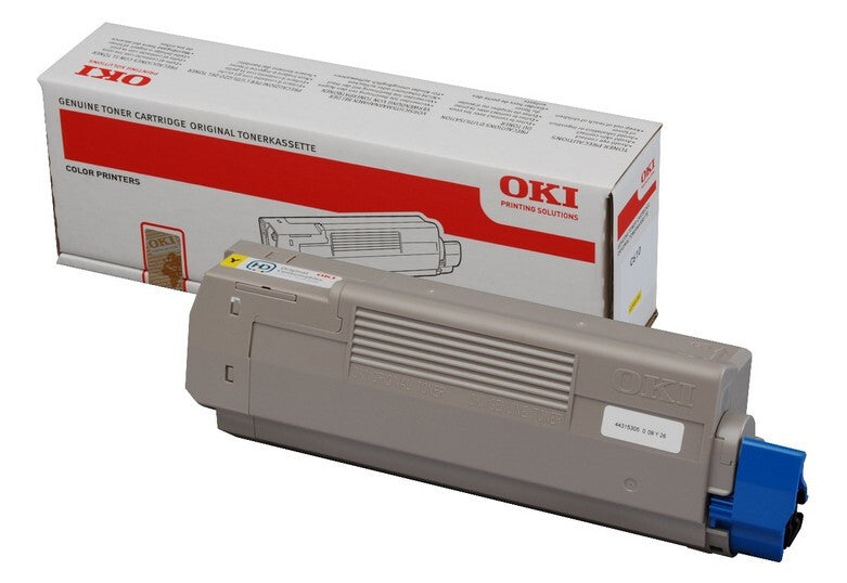 OKI 44315305 tonerpatron 1 stk Original Gul