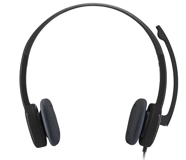 Logitech 981-000589 hovedtelefoner/headset Ledningsført Kontor/Callcenter Sort