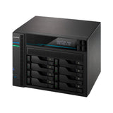 Asustor AS6508T NAS Tower Intel Atom® C3538 8 GB DDR4 0 TB ADM Sort