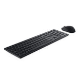 DELL KM5221W tastatur Mus inkluderet Kontor RF trådløst QWERTY Nordisk Sort