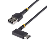 StarTech.com R2ACR-15C-USB-CABLE USB-kabel USB 2.0 0,15 m USB A USB C 0,48 Gbit/sek. 60 W Sort