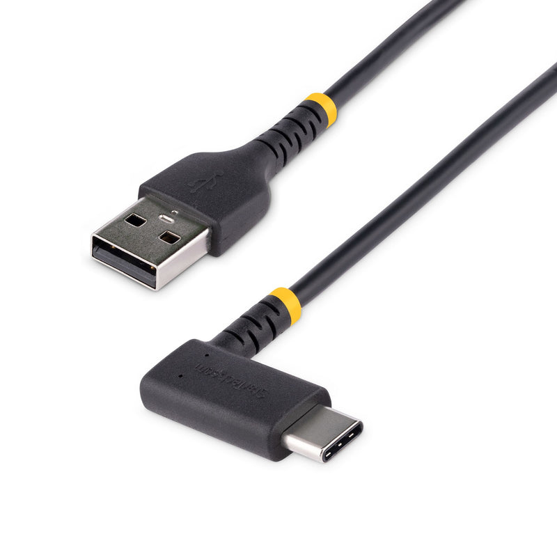 StarTech.com R2ACR-15C-USB-CABLE USB-kabel USB 2.0 0,15 m USB A USB C 0,48 Gbit/sek. 60 W Sort
