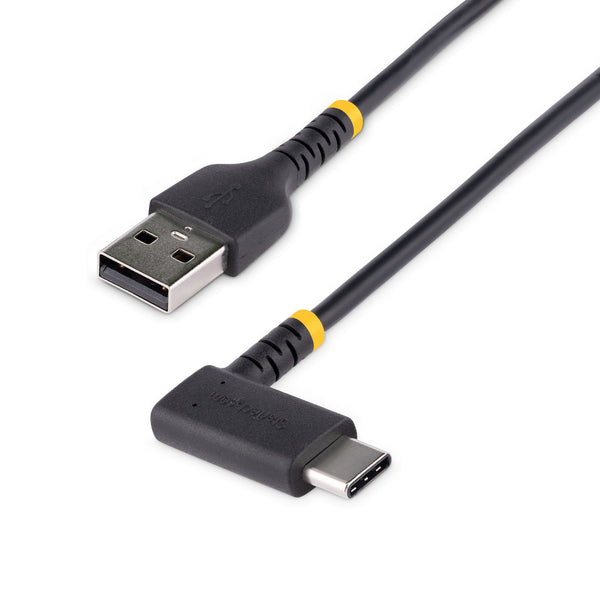 StarTech.com R2ACR-1M-USB-CABLE USB-kabel USB 2.0 USB A USB C 0,48 Gbit/sek. 60 W Sort