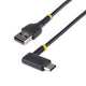 StarTech.com R2ACR-2M-USB-CABLE USB-kabel USB 2.0 USB A USB C 0,48 Gbit/sek. 60 W Sort