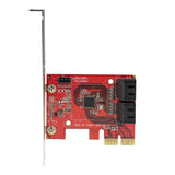 StarTech.com 4P6G-PCIE-SATA-CARD interface-kort/adapter Intern