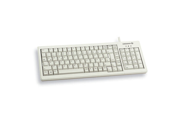 CHERRY XS tastatur Hjem USB QWERTZ Tysk Grå
