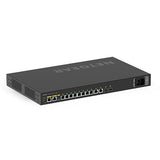 NETGEAR M4250-10G2XF-PoE++ Administreret L2/L3 Gigabit Ethernet (10/100/1000) Strøm over Ethernet (PoE) 1U Sort