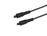 Prokord TL-003 lydkabel 2 m Toslink Sort