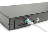Digitus DS-72216 KVM Switch Stativ-montering Sort