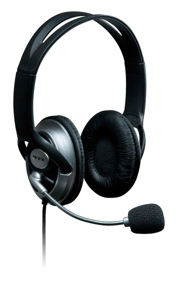 Connect IT CI-70 hovedtelefoner/headset Ledningsført Spil Sort