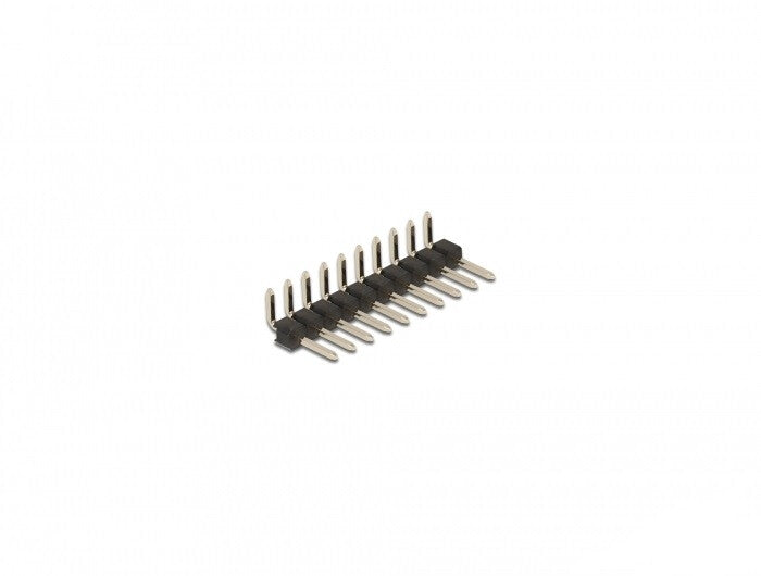 DeLOCK 66695 tilbehør til printkort (PCB) Pin header Sort, Metallic 5 stk