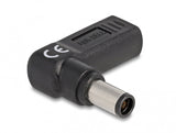 DeLOCK 60008 oplader til mobil enhed Laptop Sort USB Indendørs