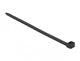 DeLOCK 19646 kabelsamler Udløselig kabelbinder Nylon Sort 10 stk