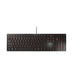 CHERRY KC 6000 Slim tastatur Universel USB US engelsk Sort