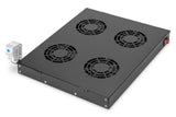 Digitus DN-19 FAN-4-HO-SW tilbehør til rack Blank udluftningspanel