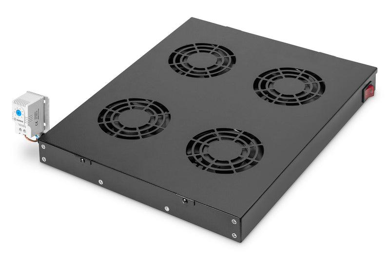 Digitus DN-19 FAN-4-HO-SW tilbehør til rack Blank udluftningspanel