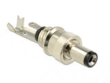 DeLOCK 89913 kabelsamler DC Sort, Nikkel