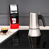 Bialetti Venus box Moka gryde 0,1 L Sølv