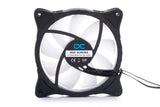 Alphacool Rise Aurora Computerkabinet Ventilator 12 cm Sort, Gennemsigtig 1 stk