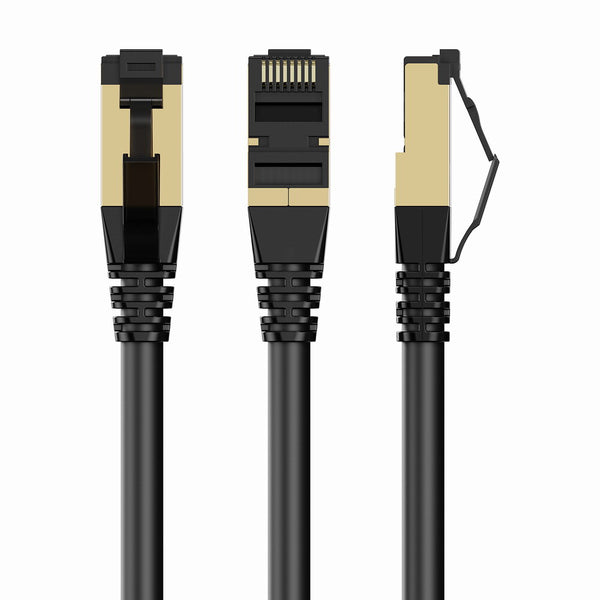 Gembird PP8-LSZHCU-BK-7.5M netværkskabel Sort 7,5 m Cat8 S/FTP (S-STP)