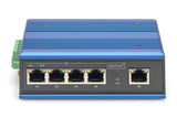 Digitus DN-651120 netværksswitch Ikke administreret L2 Gigabit Ethernet (10/100/1000) Strøm over Ethernet (PoE) Sort, Blå