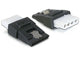 DeLOCK 65046 kabel kønsskifter 4pin Molex 15pin SATA Sort