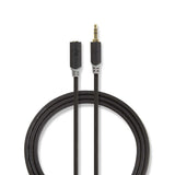 Nedis CABW22050AT30 lydkabel 3 m 3.5mm Anthracit