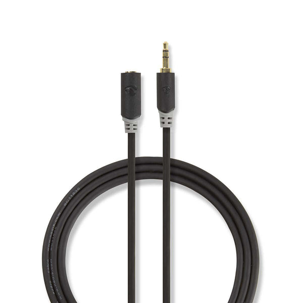 Nedis CABW22050AT30 lydkabel 3 m 3.5mm Anthracit