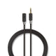 Nedis CABW22050AT30 lydkabel 3 m 3.5mm Anthracit