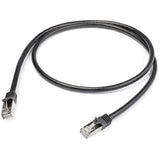 StarTech.com N6SPAT1MBK netværkskabel Sort 1 m Cat6 SF/UTP (S-FTP)