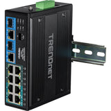Trendnet TI-BG104 netværksswitch Ikke administreret Gigabit Ethernet (10/100/1000) Strøm over Ethernet (PoE) Sort