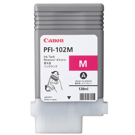 Canon PFI-102M blækpatron 1 stk Original Magenta