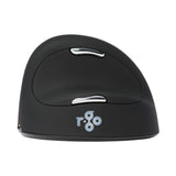 R-Go Tools Ergonomische muis R-Go HE Break met pauzesoftware, large (handlengte ≥ 185mm), rechtshandig, 3-in-1 connectie, zwart