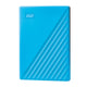Western Digital My Passport ekstern harddisk 4 TB 3.2 Gen 1 (3.1 Gen 1) Blå