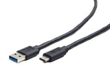 Gembird CCP-USB3-AMCM-1M USB-kabel USB 3.2 Gen 1 (3.1 Gen 1) USB C USB A Sort