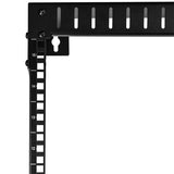 StarTech.com RK15WALLO stativ 15U Vægmonteret stativ Sort