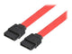 Prokord SATA-0010 SATA-kabel 0,5 m SATA 7-pin Sort, Rød