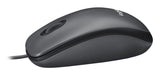 Logitech Mouse M90 mus Kontor Ambidextrous USB Type-A Optisk 1000 dpi